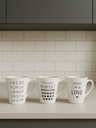 JARRO MUG DE PORCELANA LOVE Abecedario