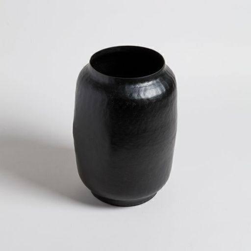 JARRON BHIMA NEGRO 23X33 CM