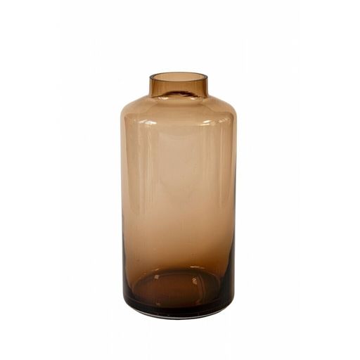 JARRON DE VIDRIO COFFEE BLACK ALTO 32X16