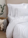 JUEGO DE SABANAS OXFORD PLATINUM QUEEN Off White