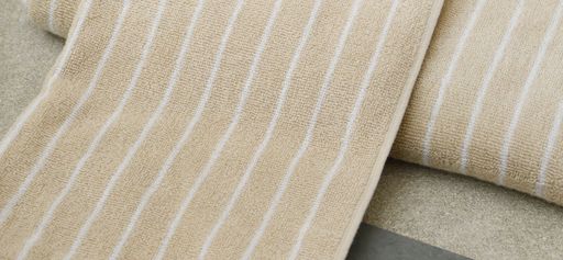 JUEGO DE TOALLA Y TOALLON AMALA BEIGE