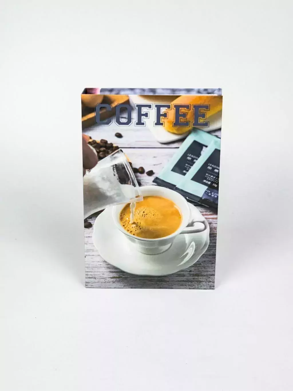 LIBRO DECORATIVO 27X17 Variante Coffee Azul