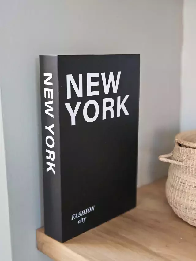 LIBRO DECORATIVO New York