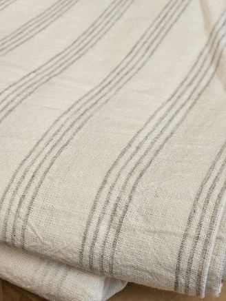 MANTEL GABI RAYA GRIS ELEFANTE 250X150CM