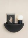 MESA DE LUZ/ESTANTE MEDIA ESFERA BLANCO