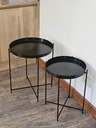 MESA RATONA CHAPA NEGRO 33 CM