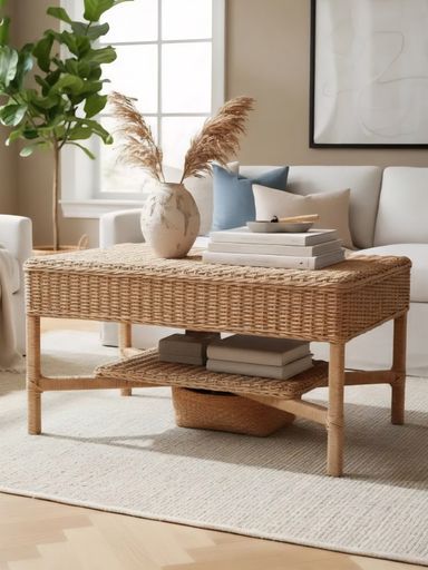 [AAH533] MESA RATONA DE HILO KRAFT 80X40X40