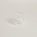MUG BOROSILICATO DOBLE VIDRIO SIN ASA 100 ML