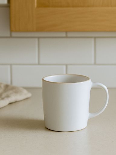 MUG CHENINI BLANCO BORDE NATURAL