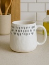 MUG DE PORCELANA GLENNA 390 ML