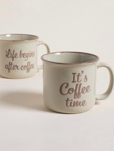 MUG LIFE BEGINS AFTER COFFEE