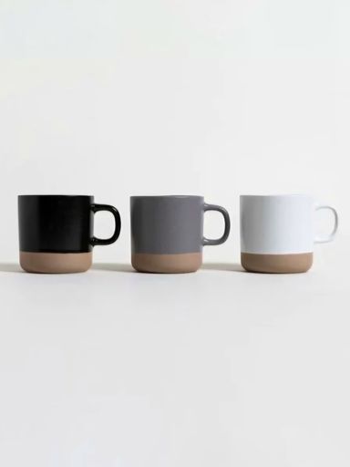 MUG MINIMALISTA NEGRO