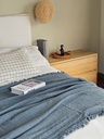 Manta Cotton Gris