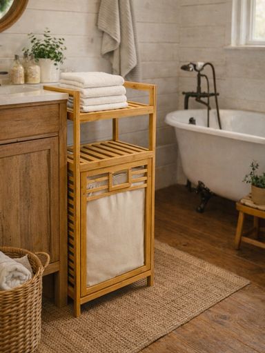 [AAH455] Mueble Multifuncion Baño 95 cm