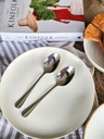 PACK X2 CUCHARA DE CAFÉ NEW YORK SILVER