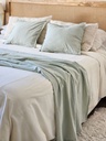 PIE DE CAMA - VERDE MALVA 2.70