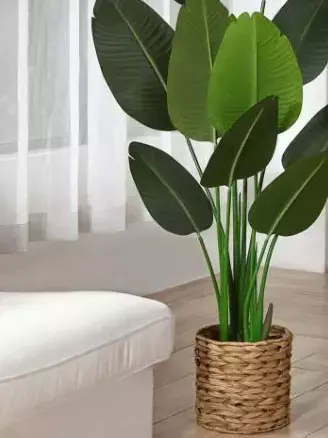 PLANTA ARTIFICIAL BANANO 80CM