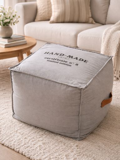 Puff Atelier Gris Elefante