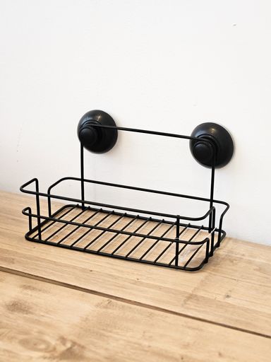 [AAD313] RACK SIMPLE CROMADO BLACK