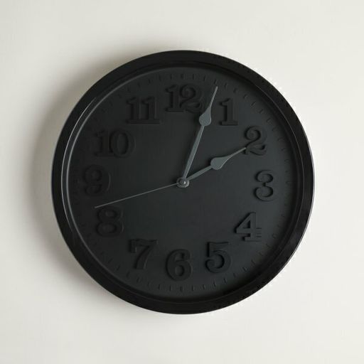 RELOJ REDONDO BROOKLIN BLACK & BLACK 30 CM