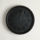 RELOJ REDONDO BROOKLIN BLACK & BLACK 30 CM