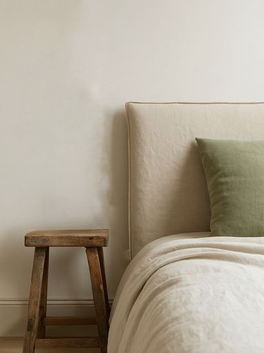 RESPALDO DE CAMA FUNDA TUSSOR CRUDO 170CM