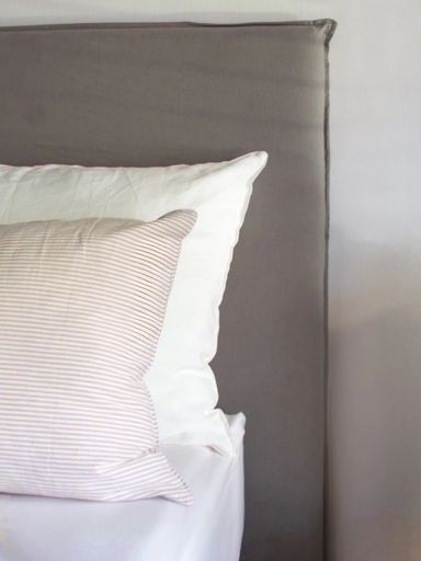 RESPALDO DE CAMA FUNDA TUSSOR GRIS ELEFANTE 150CM