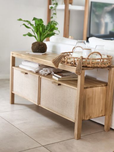 Rack Fibras Naturales 120X40X60