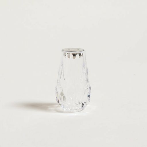 SALERO DE ACRILICO TAPA ACERO CLASSIC 8 CM