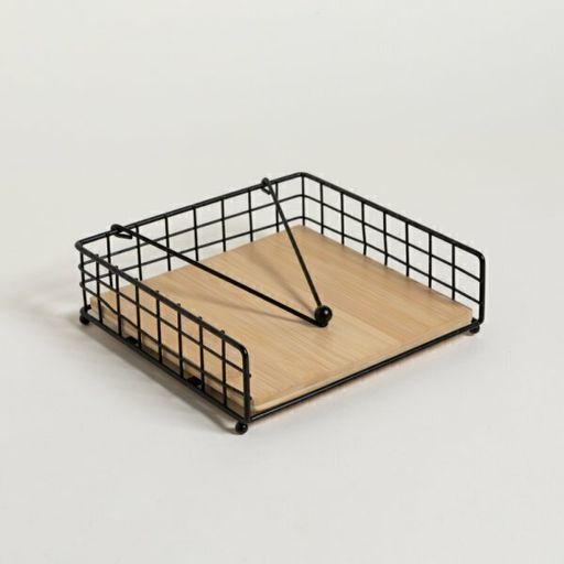 SERVILLETERO NEGRO BASE BAMBOO
