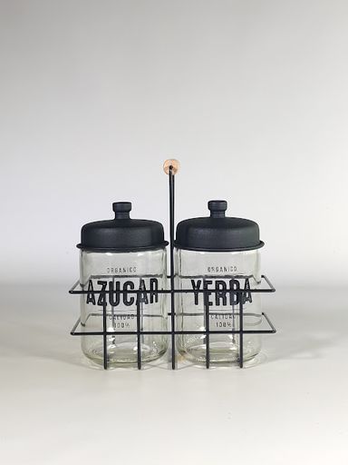 SET CANASTA DUO YERBERA Y AZUCARERA