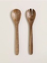 SET CUCHARA Y TENEDOR ACACIA 30CM