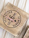 SET POSAVASOS MADERA