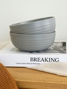 SET X6 BOWL FUSHION GREY