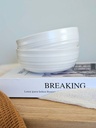 SET X6 BOWL FUSHION WHITE