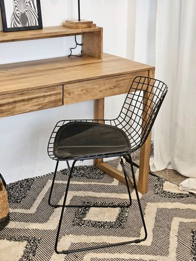 SILLA BERTOIA NEGRO