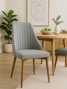 SILLA DANUBIO LINO GRIS