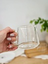 Set x 2 mugs net borosilicato 300 ml