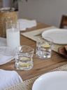 Set x 6 Vasos Vidrio Irregulares
