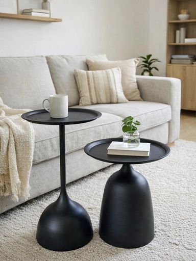 Set x2 Mesas Hierro Coffee