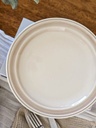 Set x6 Plato Postre Hueso Fumé 20cm