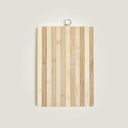 TABLA DE BAMBOO RECTANGULAR RAYADA