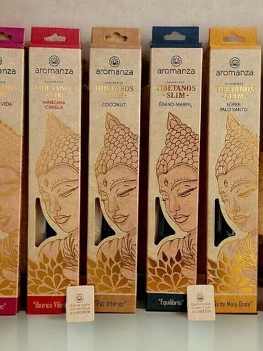 TIBETANOS SLIM X 10 VARILLAS VAINILLAS ENCANTADAS