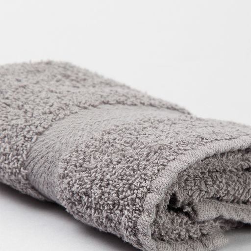 TOALLA DE MANO GRIS