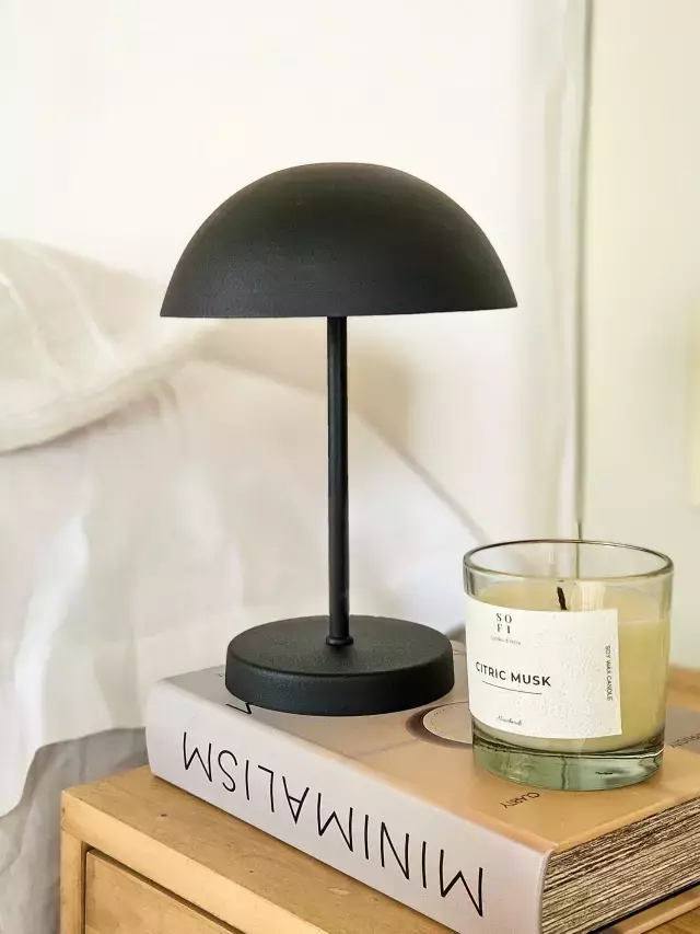 VELADOR MINI BIPIN NEGRO