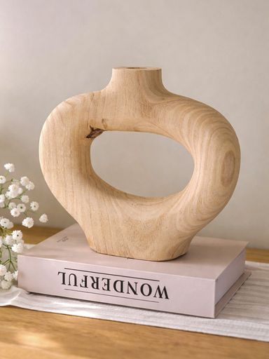 Florero de Madera Veroa