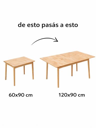 Mesa Extensible Plegable Fiore