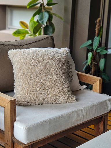 [AAH754] Funda peluchin beige