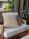 Funda peluchin beige