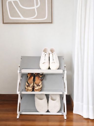 Zapatero plegable 3 niveles